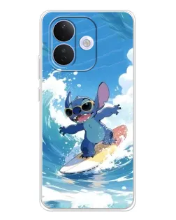 Чохол для Xiaomi Redmi Note 17 Pro з картинкою «Стіч на хвилі»
