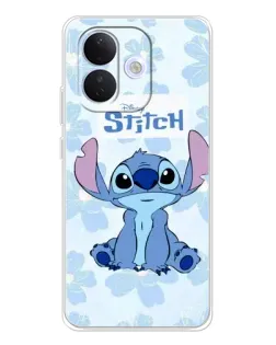 Чохол для Xiaomi Redmi Note 17 Pro з картинкою «Stitch серед квітів»