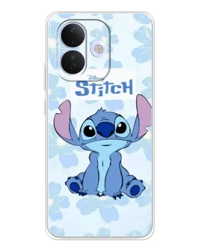 Чохол для Xiaomi Redmi Note 17 Pro з картинкою «Stitch серед квітів»