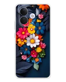 Чохол для Xiaomi Redmi Note 17 Pro з картинкою «Квіткова феєрія»