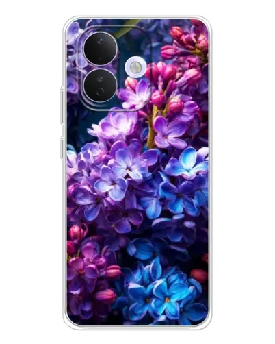 Чехол для Xiaomi Redmi Note 17 Pro с картинкой «Сиреневый цвет»