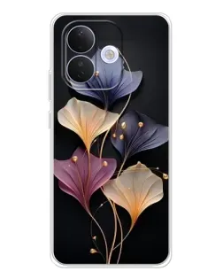 Чохол для Xiaomi Redmi Note 17 Pro з картинкою «Лілові квіти грації»