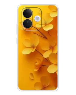 Чохол для Xiaomi Redmi Note 17 Pro з картинкою «Золоті пелюстки»