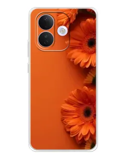 Чохол для Xiaomi Redmi Note 17 Pro з картинкою «Помаранчеві гербери»