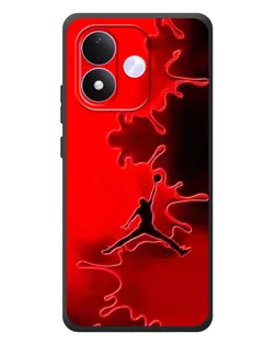 Чохол для Xiaomi Redmi Note 17 з картинкою «Jordan Red Smoke»