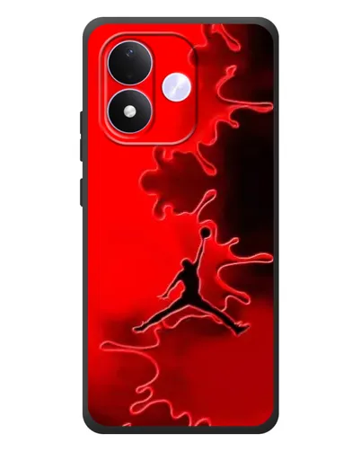 Чохол для Xiaomi Redmi Note 17 з картинкою «Jordan Red Smoke» Чохол для Xiaomi Redmi Note 17 з картинкою «Jordan Red Smoke»