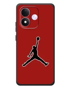 Чохол для Xiaomi Redmi Note 17 з картинкою «Jordan Red Back»
