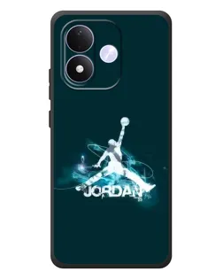 Чохол для Xiaomi Redmi Note 17 з картинкою «Jordan Blue Fire»