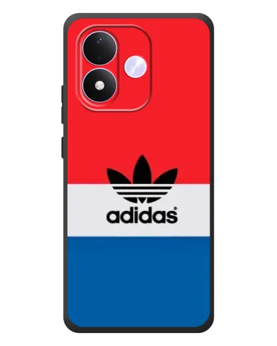 Чехол для Xiaomi Redmi Note 17 с картинкой «Ретро блоки Adidas»