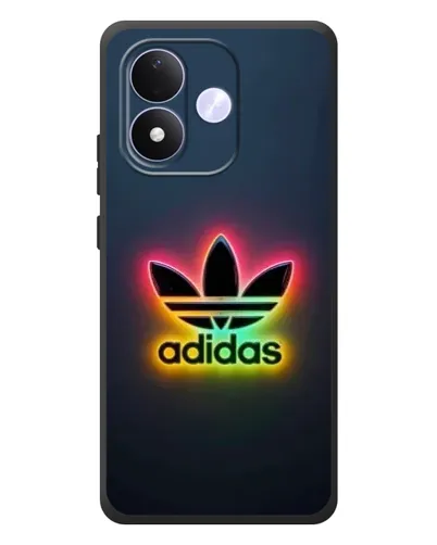 Чехол для Xiaomi Redmi Note 17 с картинкой «Неоновый Adidas»