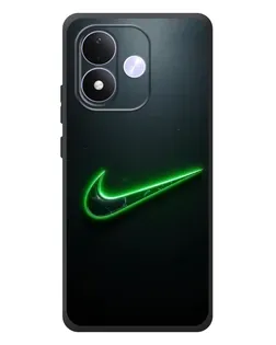 Чехол для Xiaomi Redmi Note 17 с картинкой «Неоновый контур Nike» Чехол для Xiaomi Redmi Note 17 с картинкой «Неоновый контур Nike»
