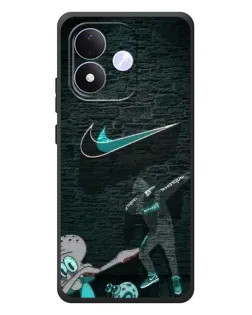 Чехол для Xiaomi Redmi Note 17 с картинкой «Спортивный арт Nike»