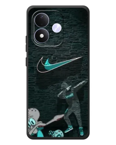 Чехол для Xiaomi Redmi Note 17 с картинкой «Спортивный арт Nike»