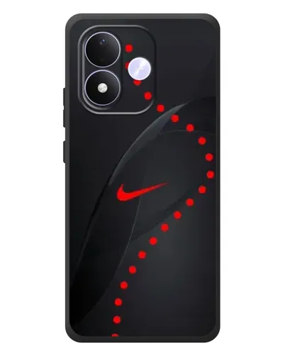 Чехол для Xiaomi Redmi Note 17 с картинкой «Абстрактный дизайн Nike»