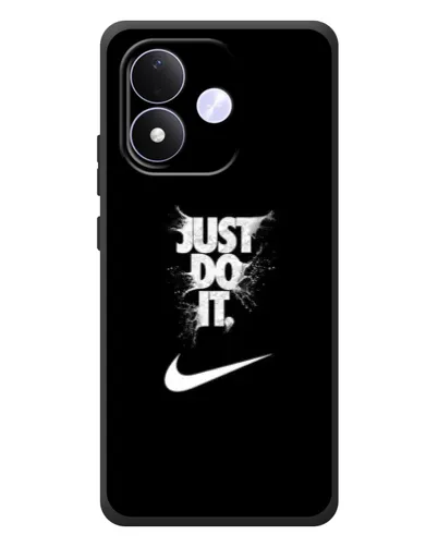 Чехол для Xiaomi Redmi Note 17 с картинкой «Текстовый принт Nike»
