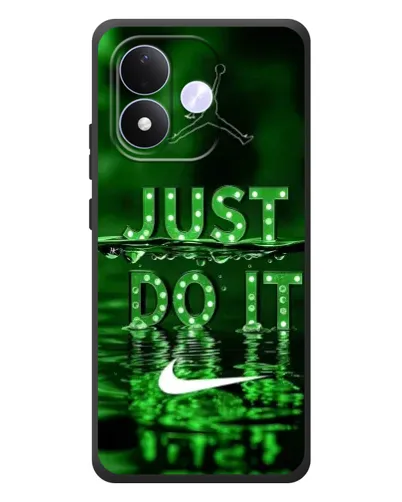 Чехол для Xiaomi Redmi Note 17 с картинкой «Зеленый неоновый Nike»