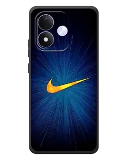 Чехол для Xiaomi Redmi Note 17 с картинкой «Синий пульс Nike»