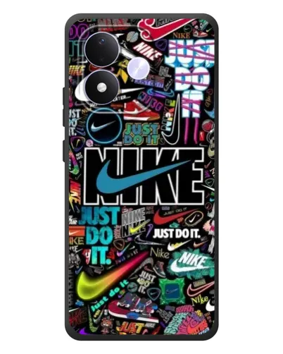 Чехол для Xiaomi Redmi Note 17 с картинкой «Яркий коллаж Nike» Чехол для Xiaomi Redmi Note 17 с картинкой «Яркий коллаж Nike»