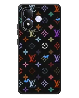Чохол для Xiaomi Redmi Note 17 з картинкою «Кольорова монограма LV»