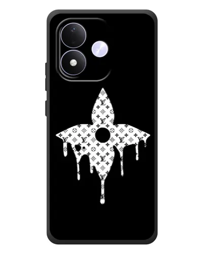 Чохол для Xiaomi Redmi Note 17 з картинкою «Квіткова монограма» Чохол для Xiaomi Redmi Note 17 з картинкою «Квіткова монограма»
