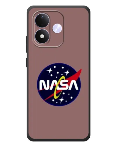 Чехол для Xiaomi Redmi Note 17 с картинкой «NASA — ретро космос»
