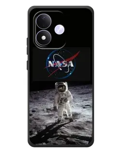 Чехол для Xiaomi Redmi Note 17 с картинкой «Астронавт на Луне»