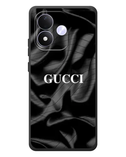 Чехол для Xiaomi Redmi Note 17 с картинкой «Gucci — шелковые волны»