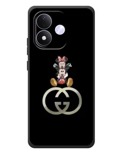 Чехол для Xiaomi Redmi Note 17 с картинкой «Минни Маус на лого» Чехол для Xiaomi Redmi Note 17 с картинкой «Минни Маус на лого»