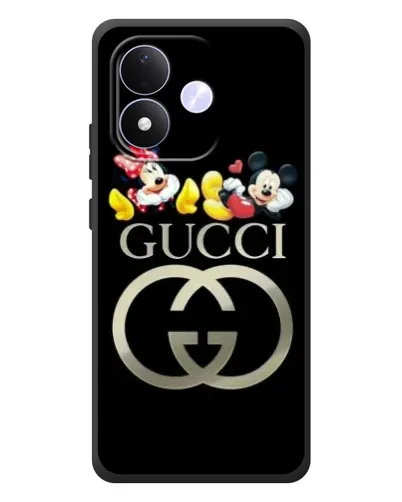 Чехол для Xiaomi Redmi Note 17 с картинкой «Gucci — герои Disney»