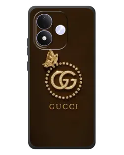 Чехол для Xiaomi Redmi Note 17 с картинкой «Gucci — золотая бабочка» Чехол для Xiaomi Redmi Note 17 с картинкой «Gucci — золотая бабочка»
