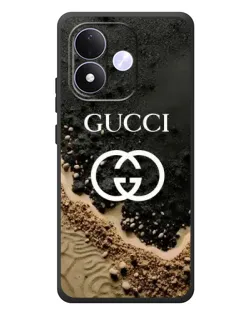 Чехол для Xiaomi Redmi Note 17 с картинкой «Gucci — песчаные дюны» Чехол для Xiaomi Redmi Note 17 с картинкой «Gucci — песчаные дюны»