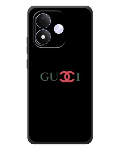 Чехол для Xiaomi Redmi Note 17 с картинкой «Gucci — красный градиент»