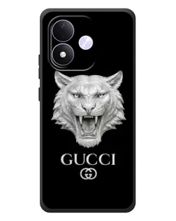 Чехол для Xiaomi Redmi Note 17 с картинкой «Gucci — серебряный лев» Чехол для Xiaomi Redmi Note 17 с картинкой «Gucci — серебряный лев»