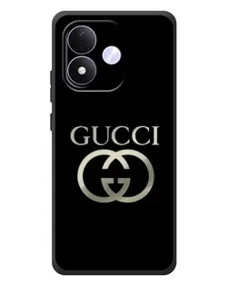 Чехол для Xiaomi Redmi Note 17 с картинкой «Gucci — золото на черном» Чехол для Xiaomi Redmi Note 17 с картинкой «Gucci — золото на черном»