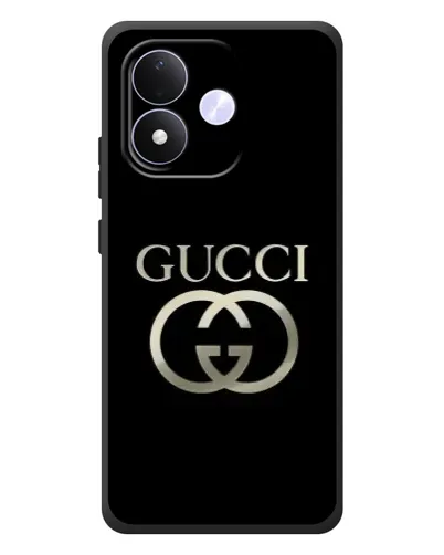 Чохол для Xiaomi Redmi Note 17 з картинкою «Gucci — золото на чорному» Чохол для Xiaomi Redmi Note 17 з картинкою «Gucci — золото на чорному»