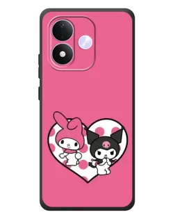 Чехол для Xiaomi Redmi Note 17 с картинкой «Kuromi и My Melody» Чехол для Xiaomi Redmi Note 17 с картинкой «Kuromi и My Melody»