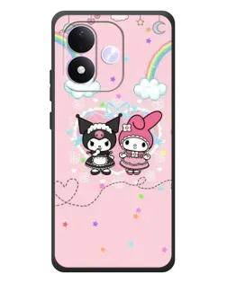 Чехол для Xiaomi Redmi Note 17 с картинкой «My Melody и Kuromi» Чехол для Xiaomi Redmi Note 17 с картинкой «My Melody и Kuromi»