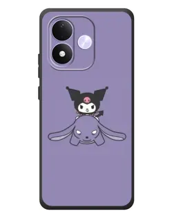 Чехол для Xiaomi Redmi Note 17 с картинкой «Kuromi на лиловом фоне» Чехол для Xiaomi Redmi Note 17 с картинкой «Kuromi на лиловом фоне»