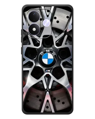 Чехол для Xiaomi Redmi Note 17 с картинкой «BMW — деталь диска»