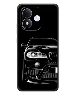 Чехол для Xiaomi Redmi Note 17 с картинкой «Темный силуэт BMW» Чехол для Xiaomi Redmi Note 17 с картинкой «Темный силуэт BMW»