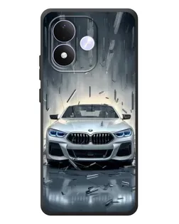 Чехол для Xiaomi Redmi Note 17 с картинкой «BMW в свете фар» Чехол для Xiaomi Redmi Note 17 с картинкой «BMW в свете фар»