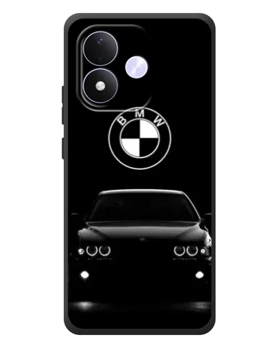 Чехол для Xiaomi Redmi Note 17 с картинкой «BMW — взгляд из темноты»
