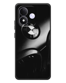 Чехол для Xiaomi Redmi Note 17 с картинкой «Эмблема BMW — макро» Чехол для Xiaomi Redmi Note 17 с картинкой «Эмблема BMW — макро»