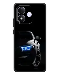 Чехол для Xiaomi Redmi Note 17 с картинкой «BMW — ночной взгляд» Чехол для Xiaomi Redmi Note 17 с картинкой «BMW — ночной взгляд»