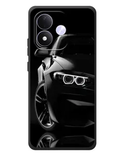 Чехол для Xiaomi Redmi Note 17 с картинкой «Черная BMW — профиль» Чехол для Xiaomi Redmi Note 17 с картинкой «Черная BMW — профиль»