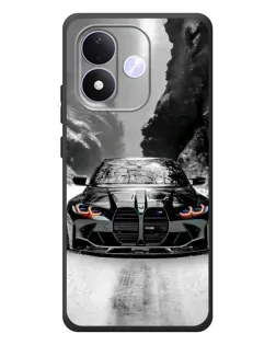 Чехол для Xiaomi Redmi Note 17 с картинкой «BMW — акварельный дрифт» Чехол для Xiaomi Redmi Note 17 с картинкой «BMW — акварельный дрифт»