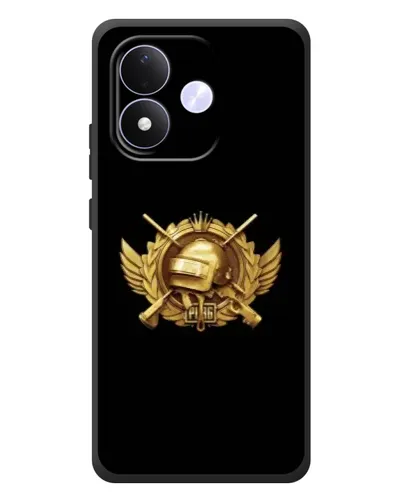 Чехол для Xiaomi Redmi Note 17 с картинкой «PUBG — оранжевый градиент»