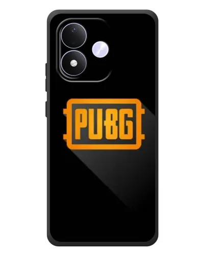 Чехол для Xiaomi Redmi Note 17 с картинкой «PUBG — рамка лого»