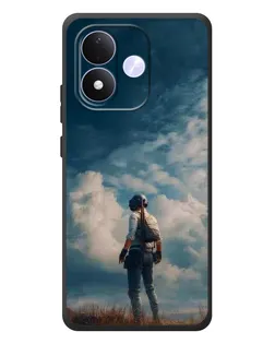 Чехол для Xiaomi Redmi Note 17 с картинкой «Герой PUBG на скале» Чехол для Xiaomi Redmi Note 17 с картинкой «Герой PUBG на скале»