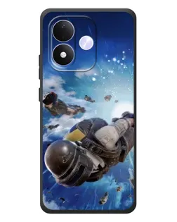 Чехол для Xiaomi Redmi Note 17 с картинкой «Десант PUBG — прыжок» Чехол для Xiaomi Redmi Note 17 с картинкой «Десант PUBG — прыжок»